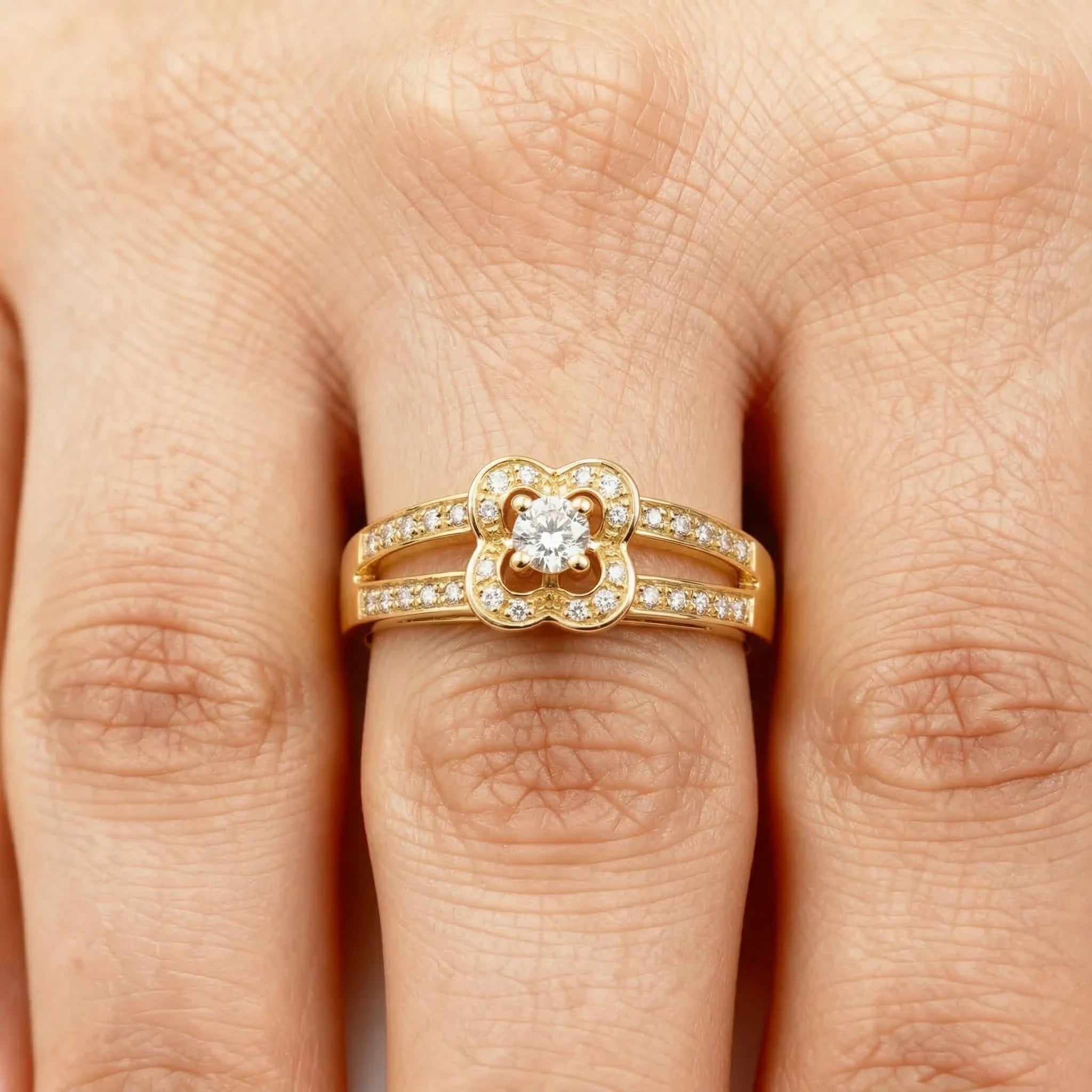 Mauboussin Bague Chance of love Or jaune et Diamant
