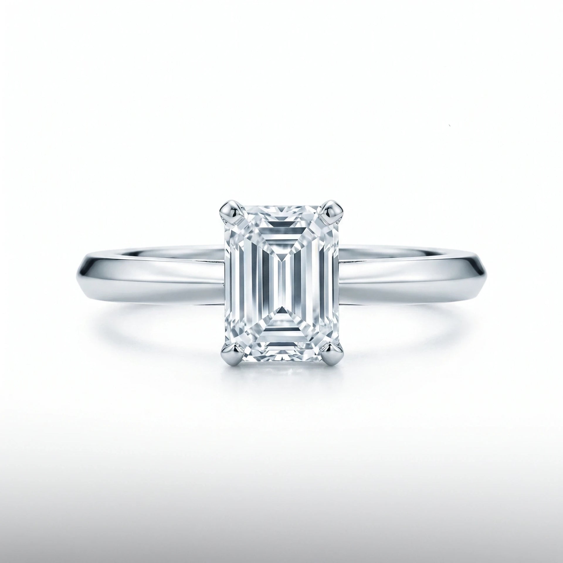 Tiffany & Co. Bague Solitaire Platine et Diamant