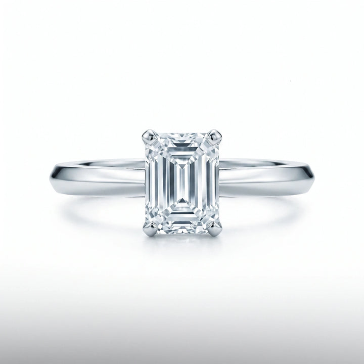 Tiffany & Co. Bague Solitaire Platine et Diamant
