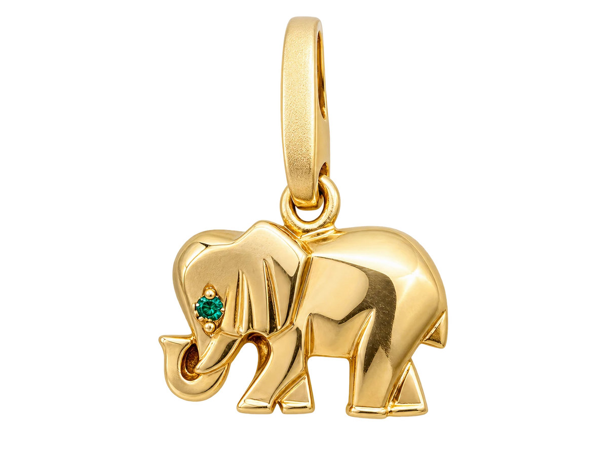 Cartier Pendentif Khandy or et Émeraude