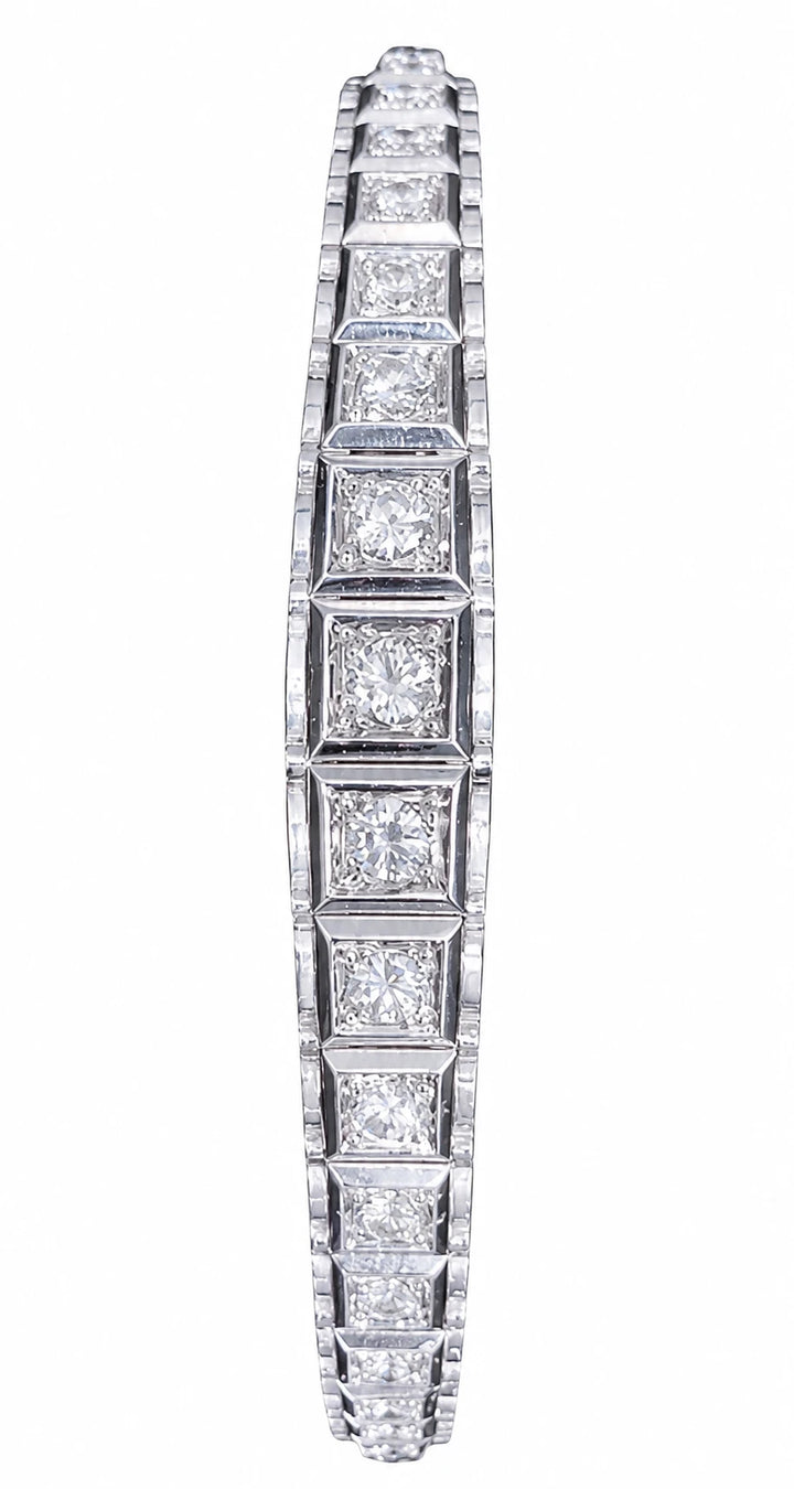 Bracelet or et Diamant