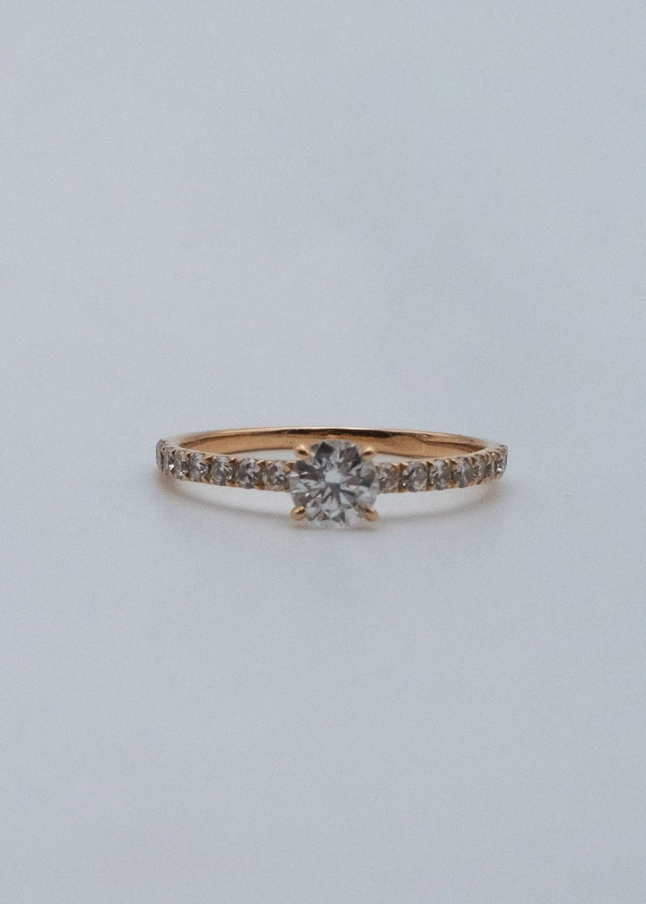 Bague or et Diamant