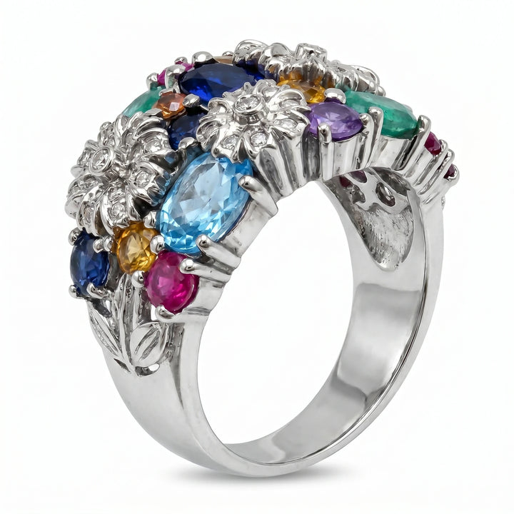 Bague Or blanc et Diamant