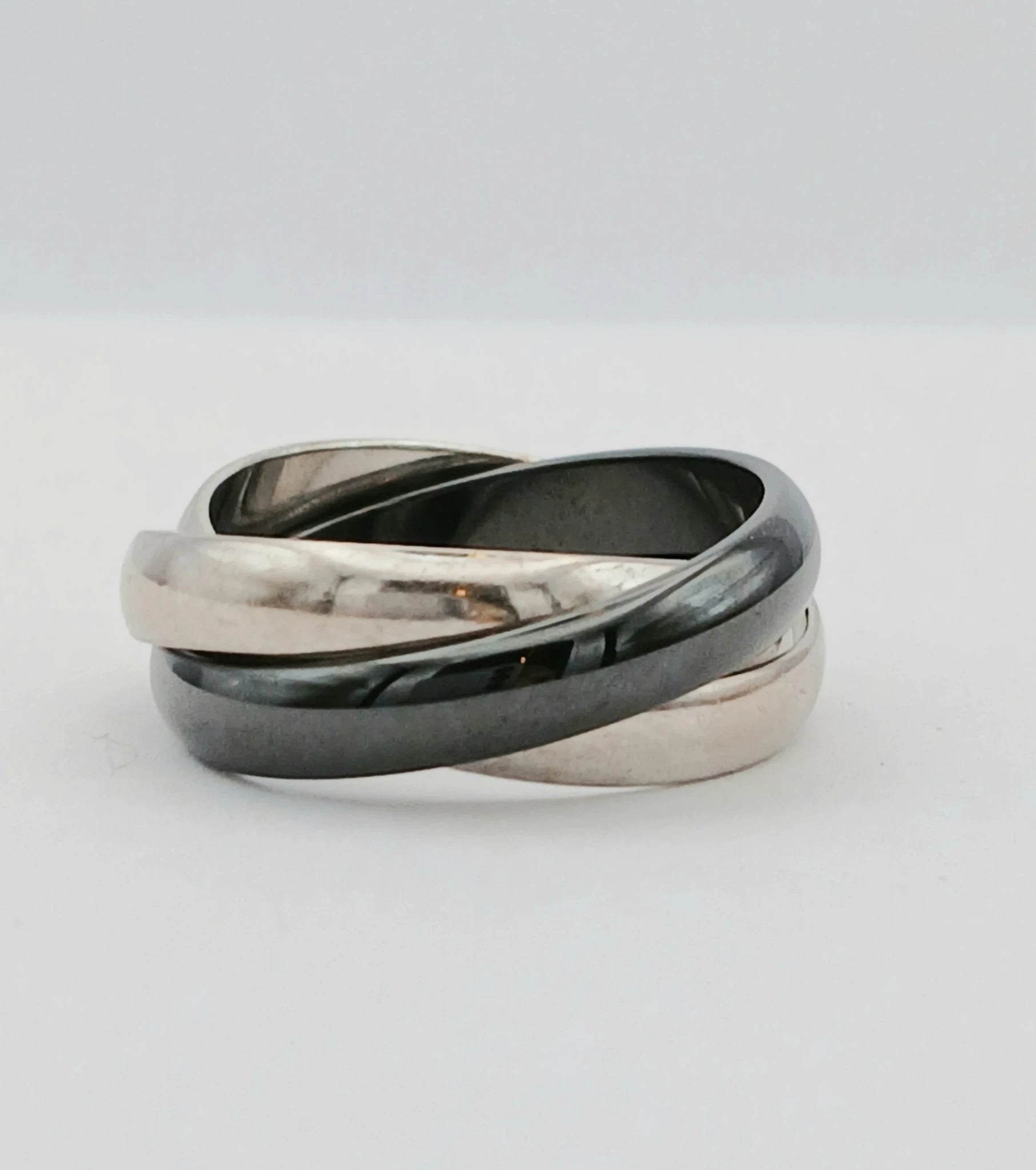 Cartier Bague Trinity Or blanc
