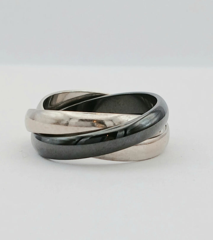 Cartier Bague Trinity Or blanc