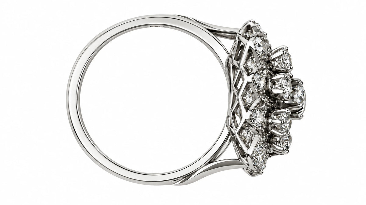 Bague or et Diamants