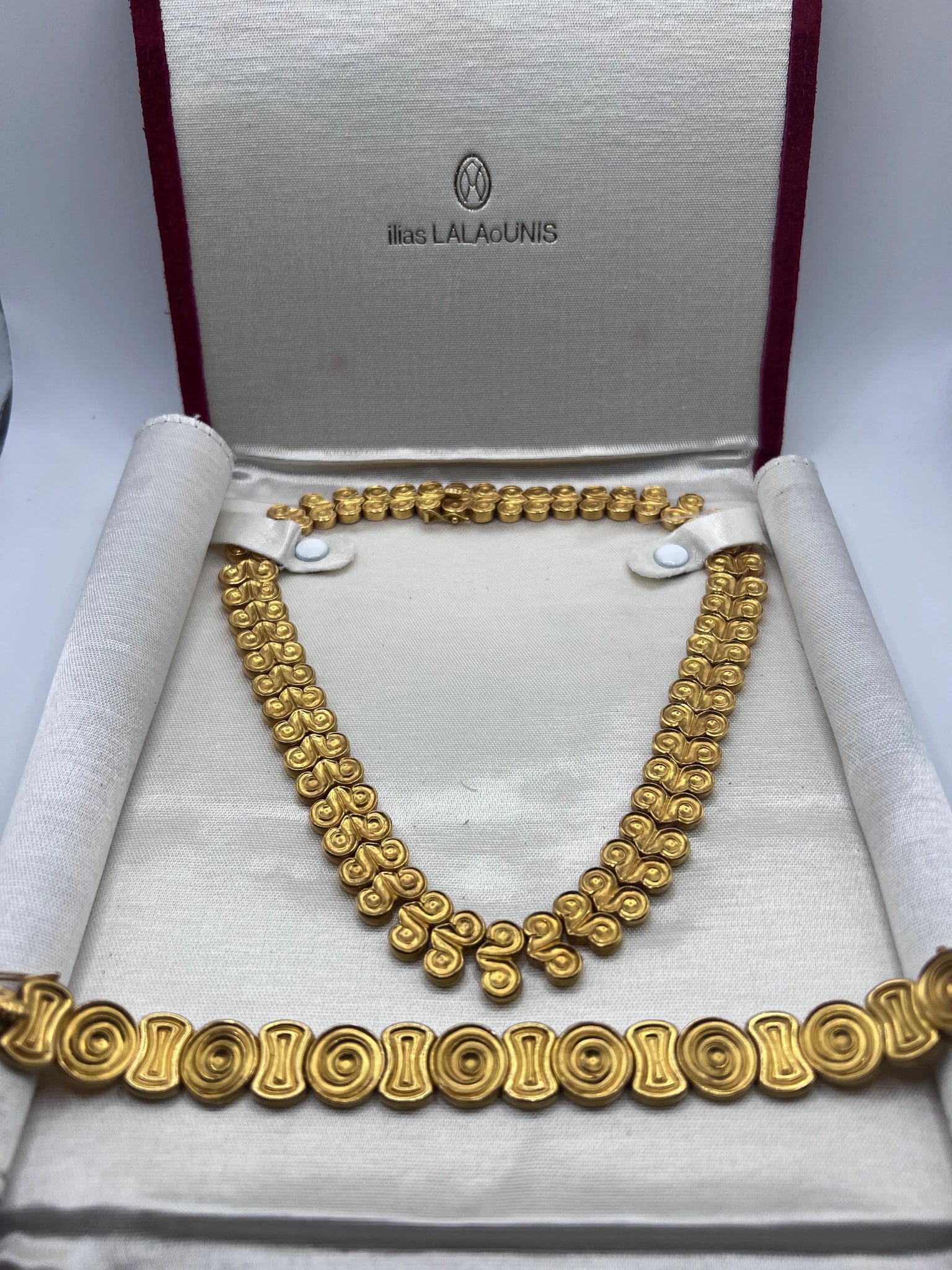 Lalaounis Collier Minoan & Mycenaean Or jaune