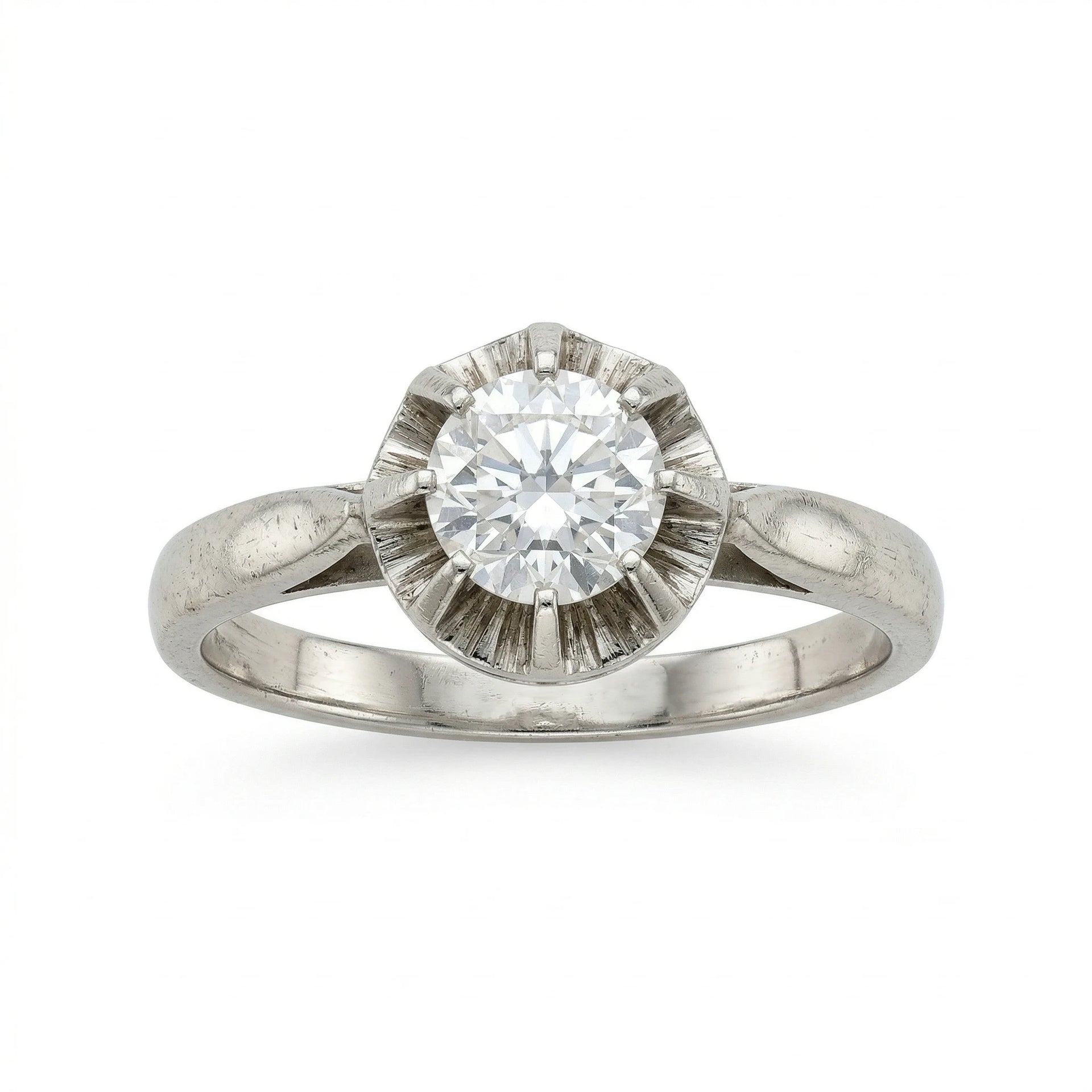 Bague Or blanc et Diamant