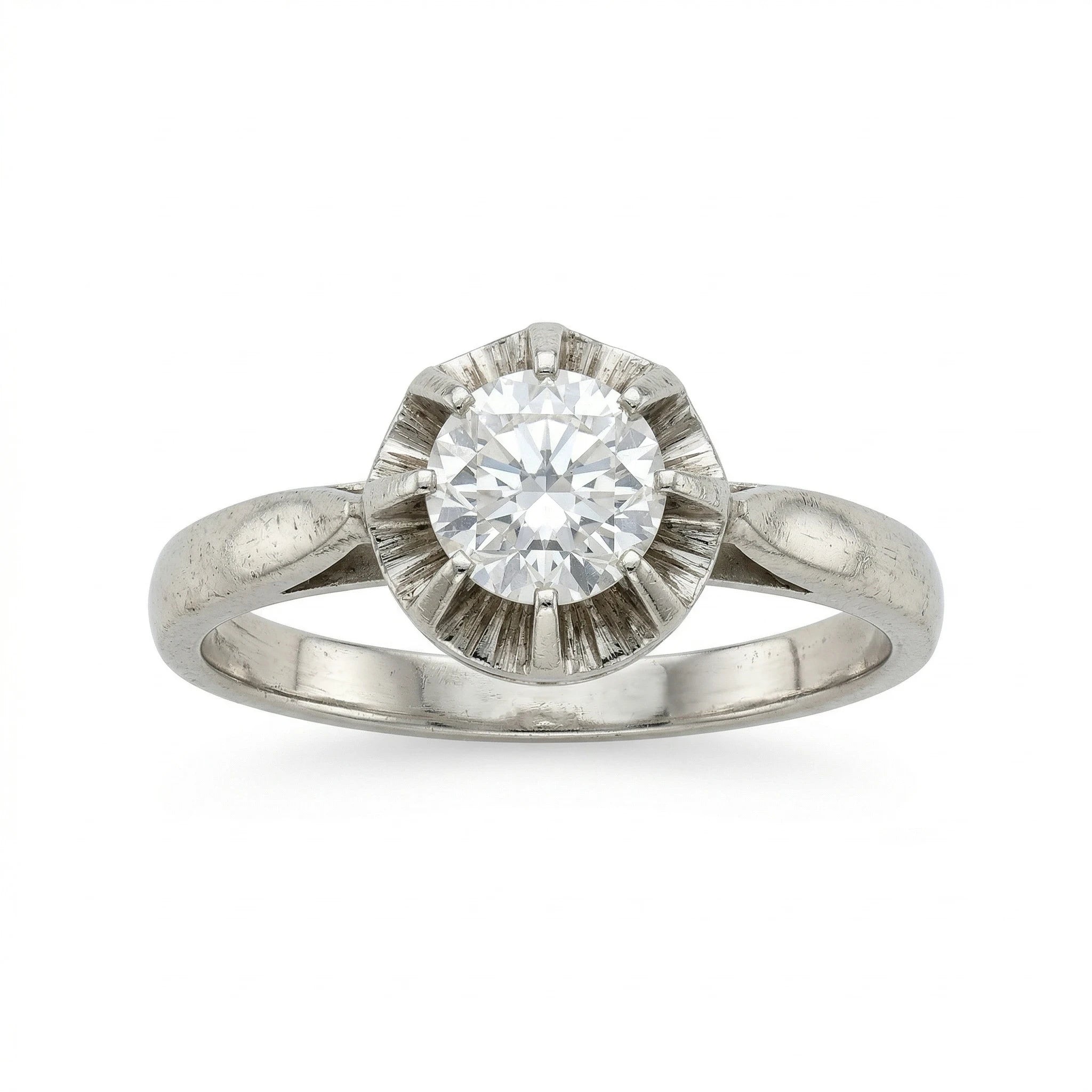 Bague Or blanc et Diamant