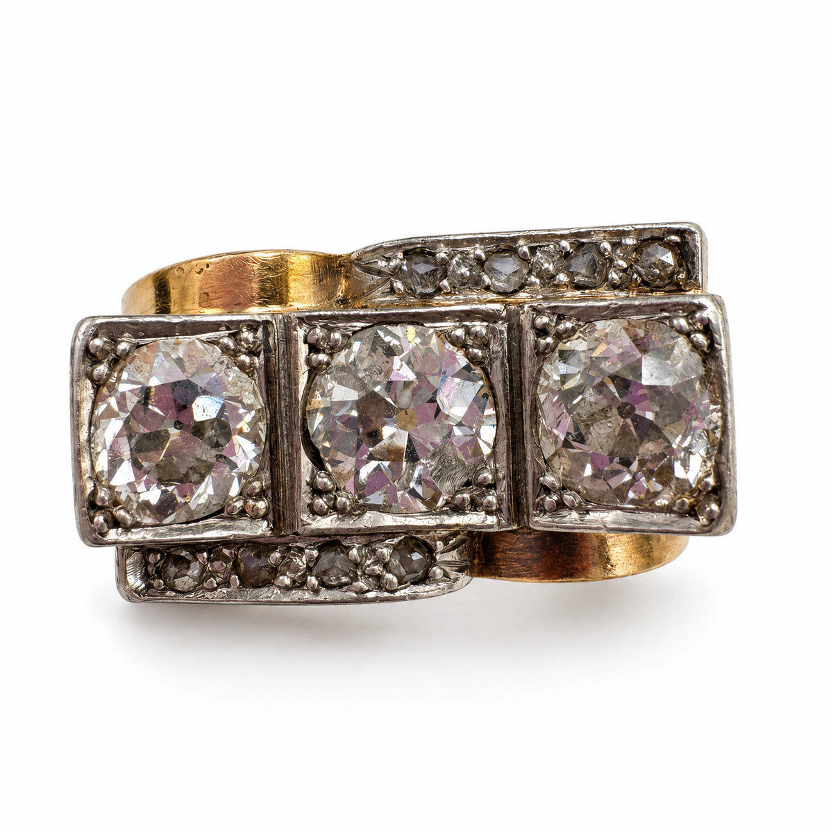 Bague or et Diamants