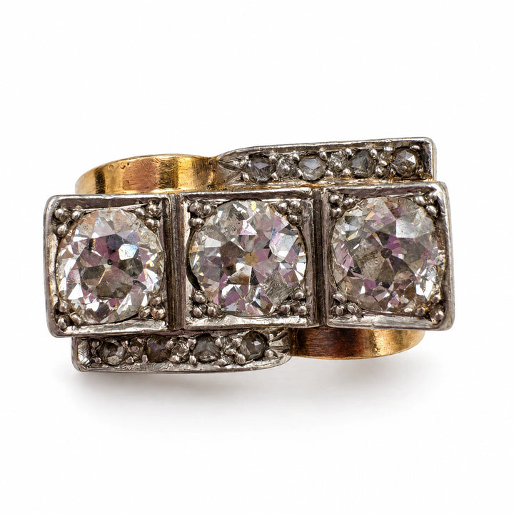 Bague or et Diamants