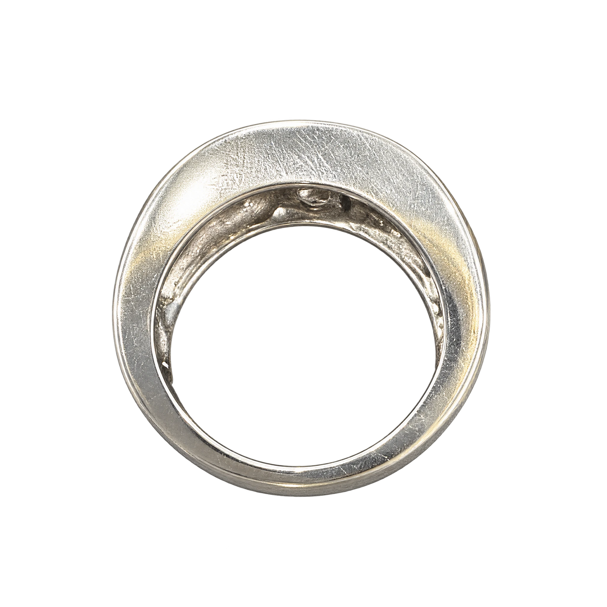 Bague or et Diamant pavage