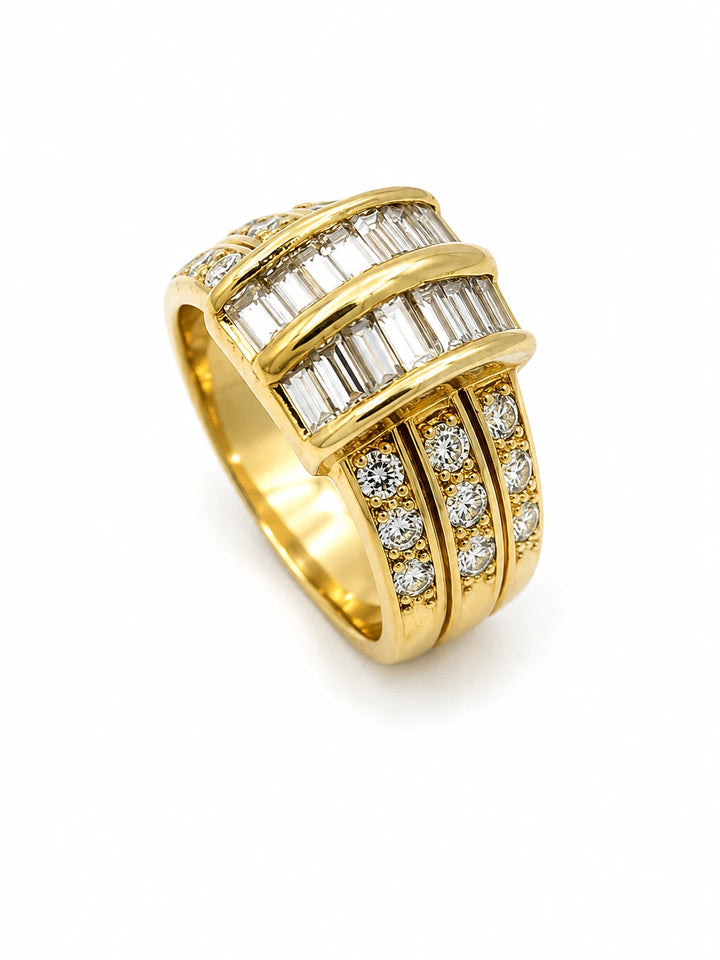 Bague or et Diamants