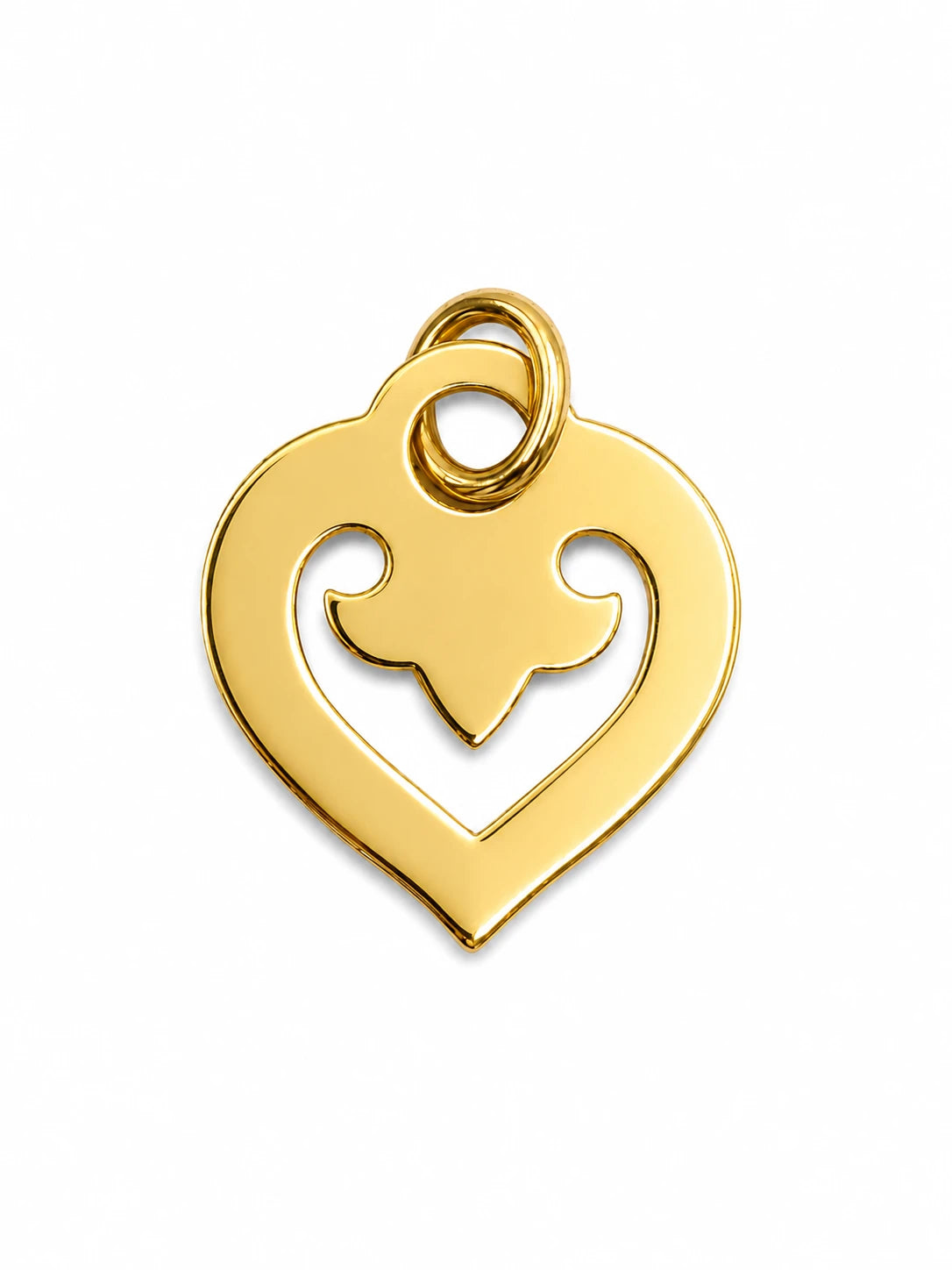 OJ Perrin Pendentif Coeur Legende or