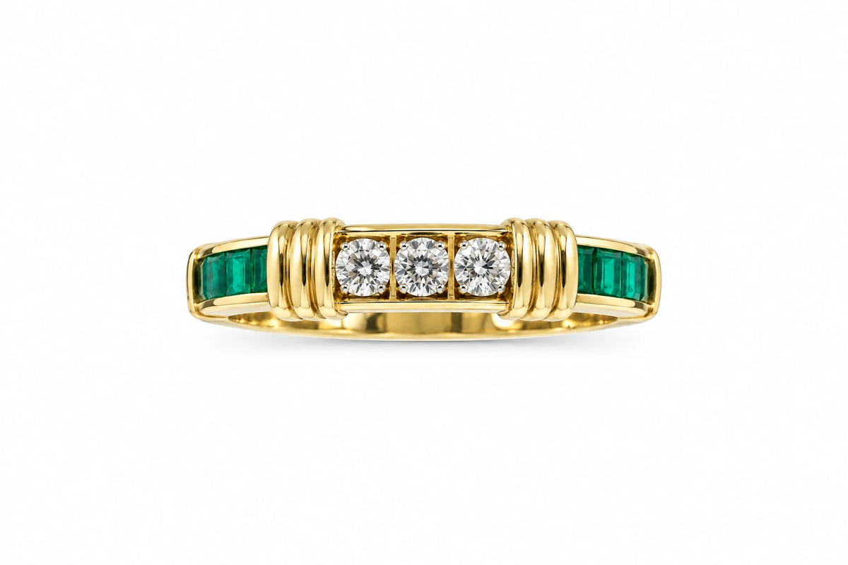 Cartier Bague Contessa or et Émeraude