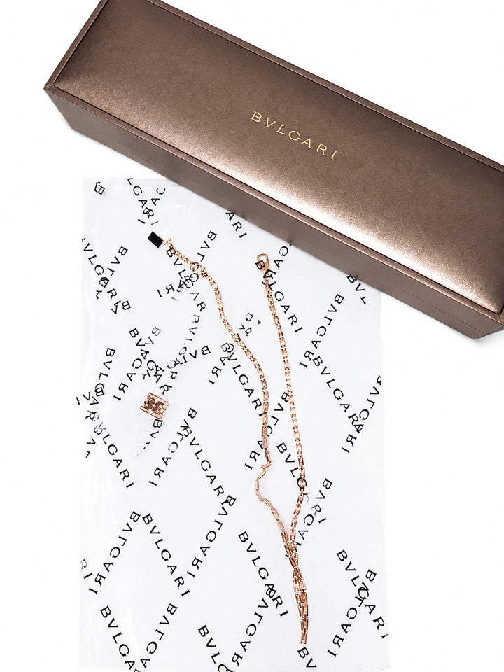 Bulgari Collier B Zero 1 or et Diamant pavage