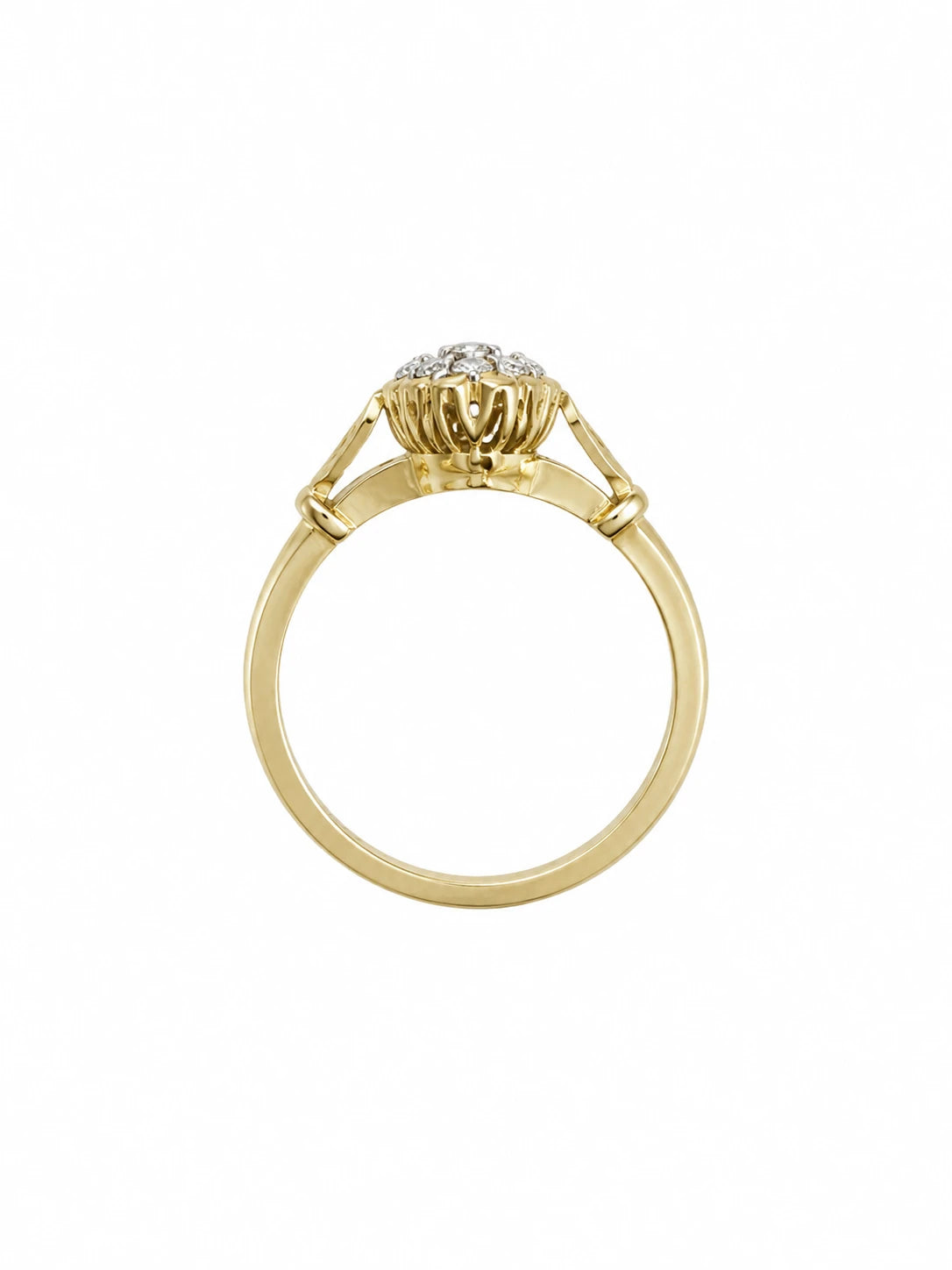 Bague or et Diamant