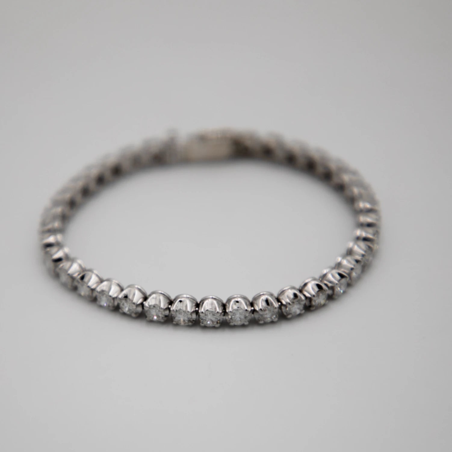 Bracelet Or blanc et Diamant