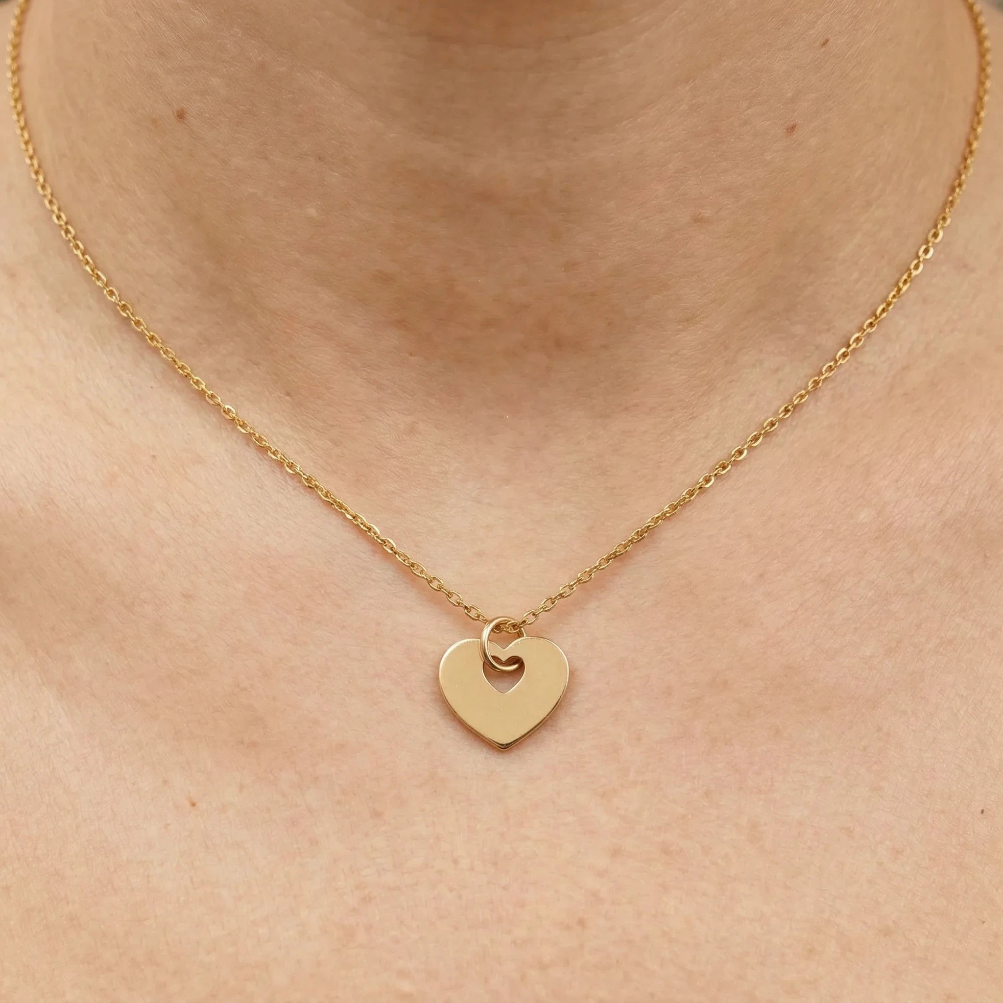 Poiray Collier Coeur ouvrant Or jaune