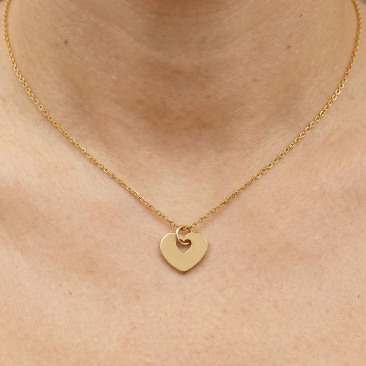 Poiray Collier Coeur ouvrant Or jaune