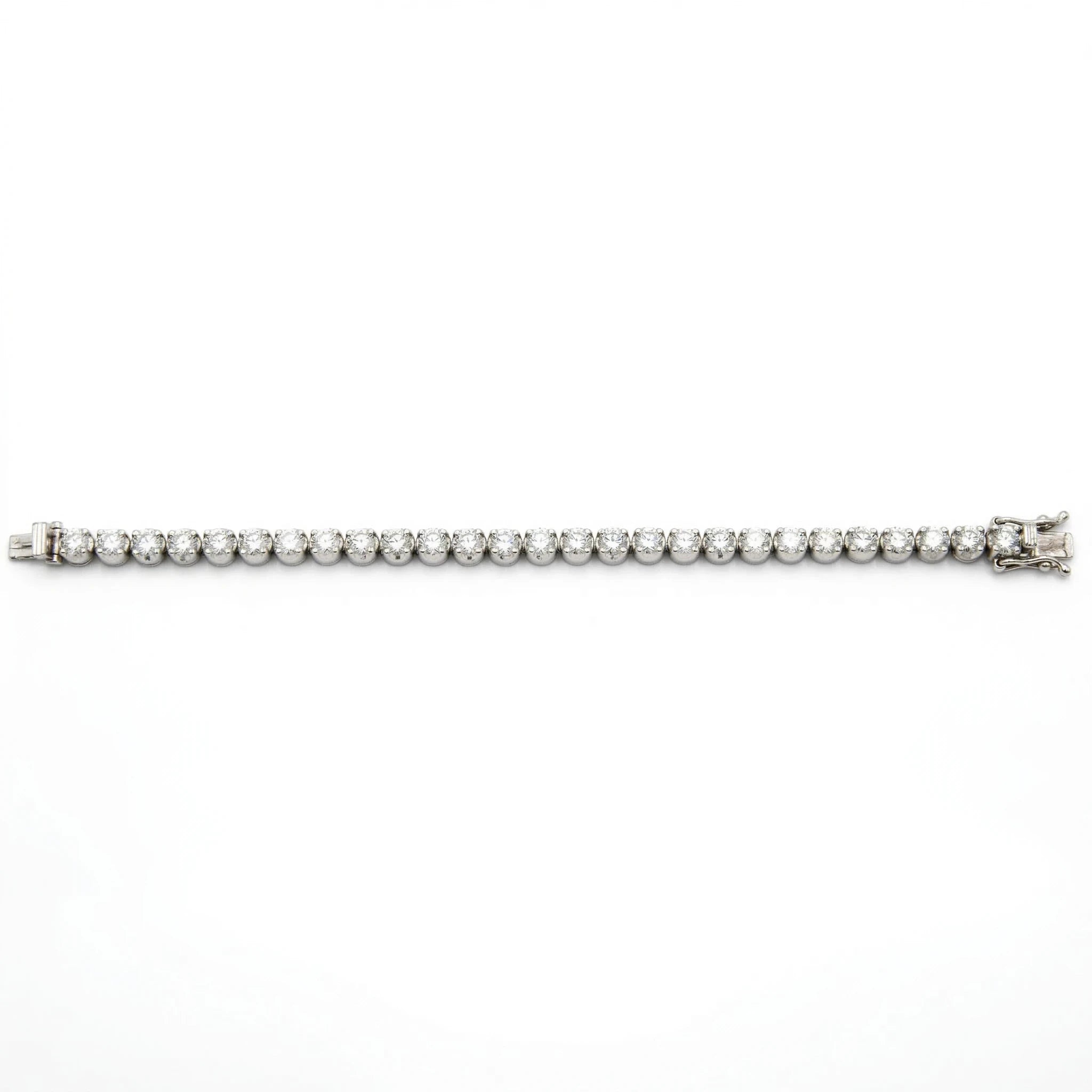 Bracelet Or blanc et Diamant