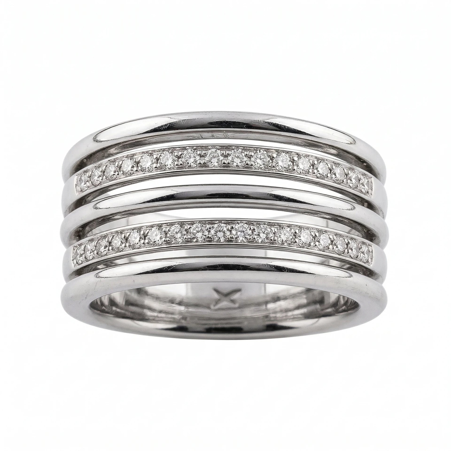 Mauboussin Bague Osez la route de diamants or et Diamant