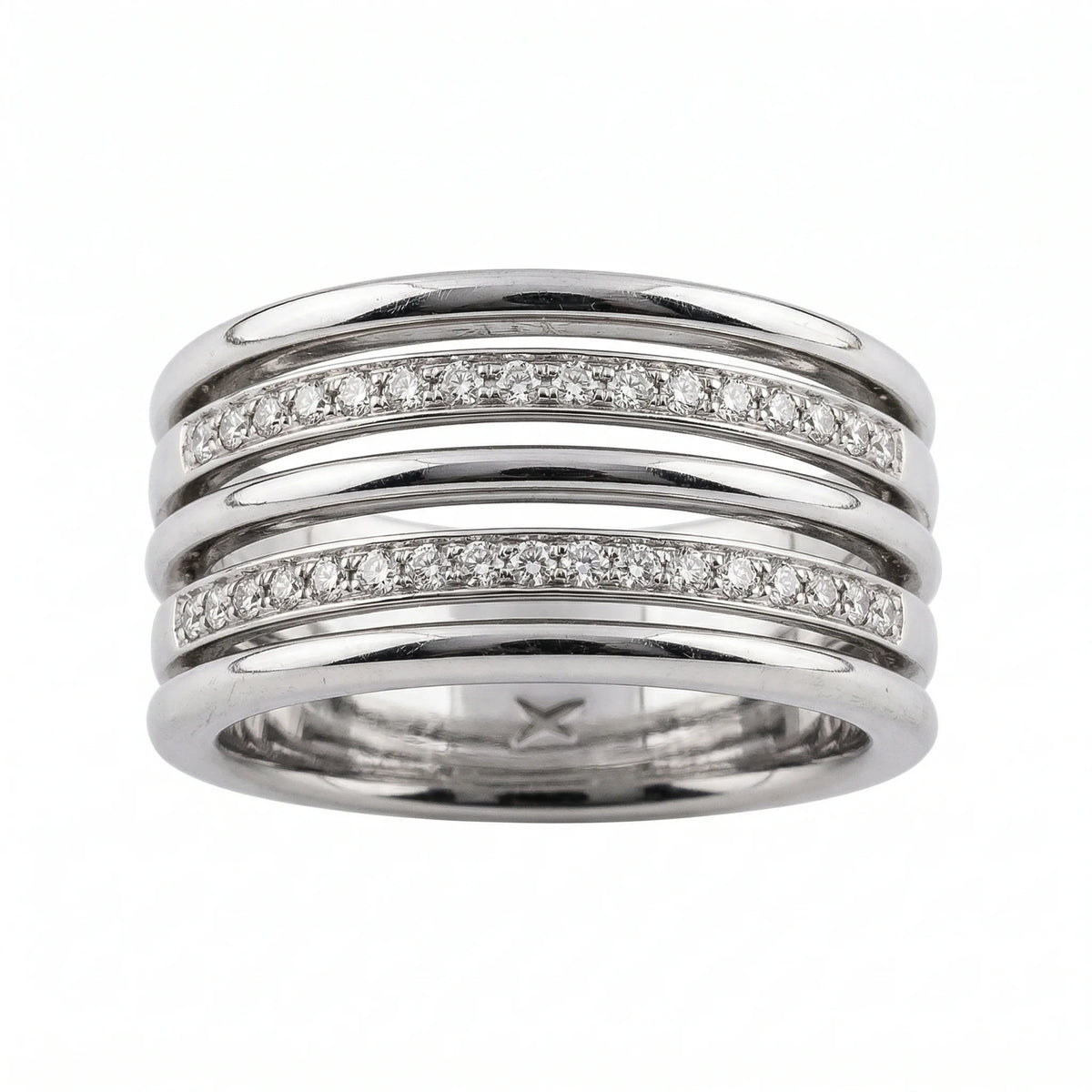 Mauboussin Bague Osez la route de diamants or et Diamant