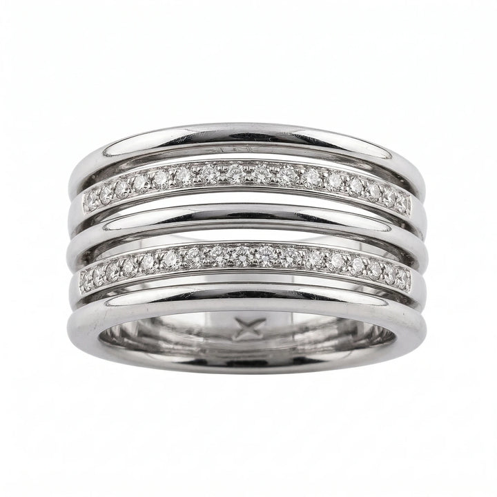 Mauboussin Bague Osez la route de diamants or et Diamant