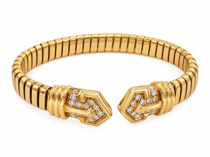 Bulgari Bracelet or et Diamant