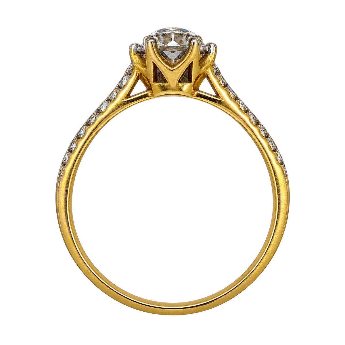 Bague or et Diamant