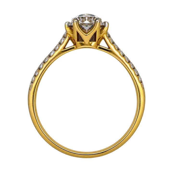 Bague or et Diamant