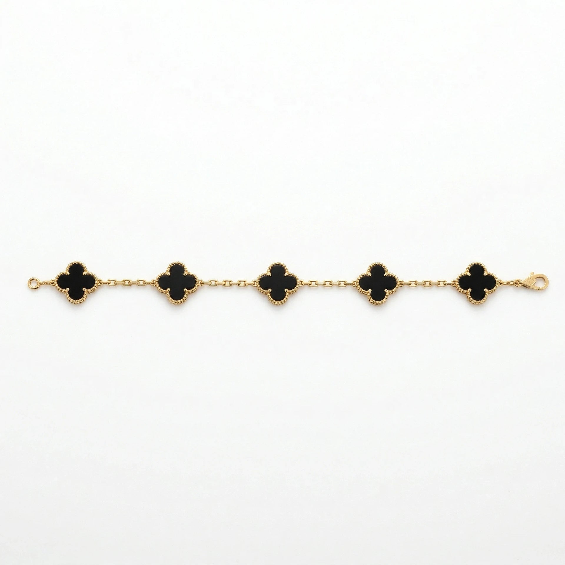 Van Cleef & Arpels Bracelet Alhambra Or jaune et Onyx