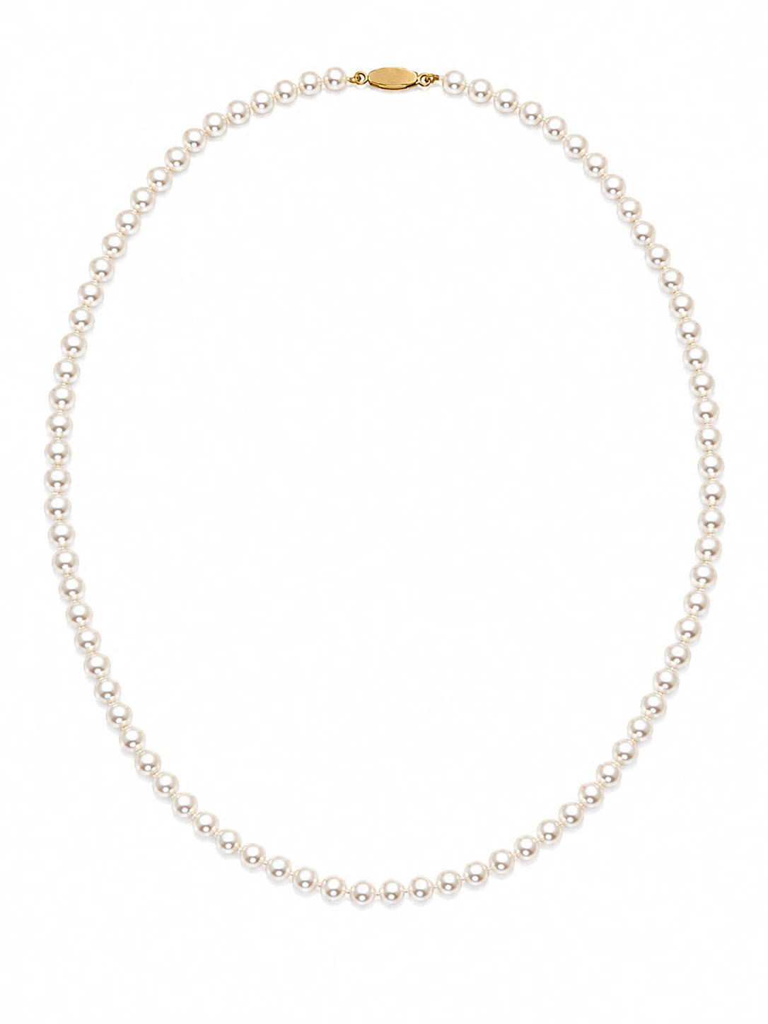 Collier or et Perles