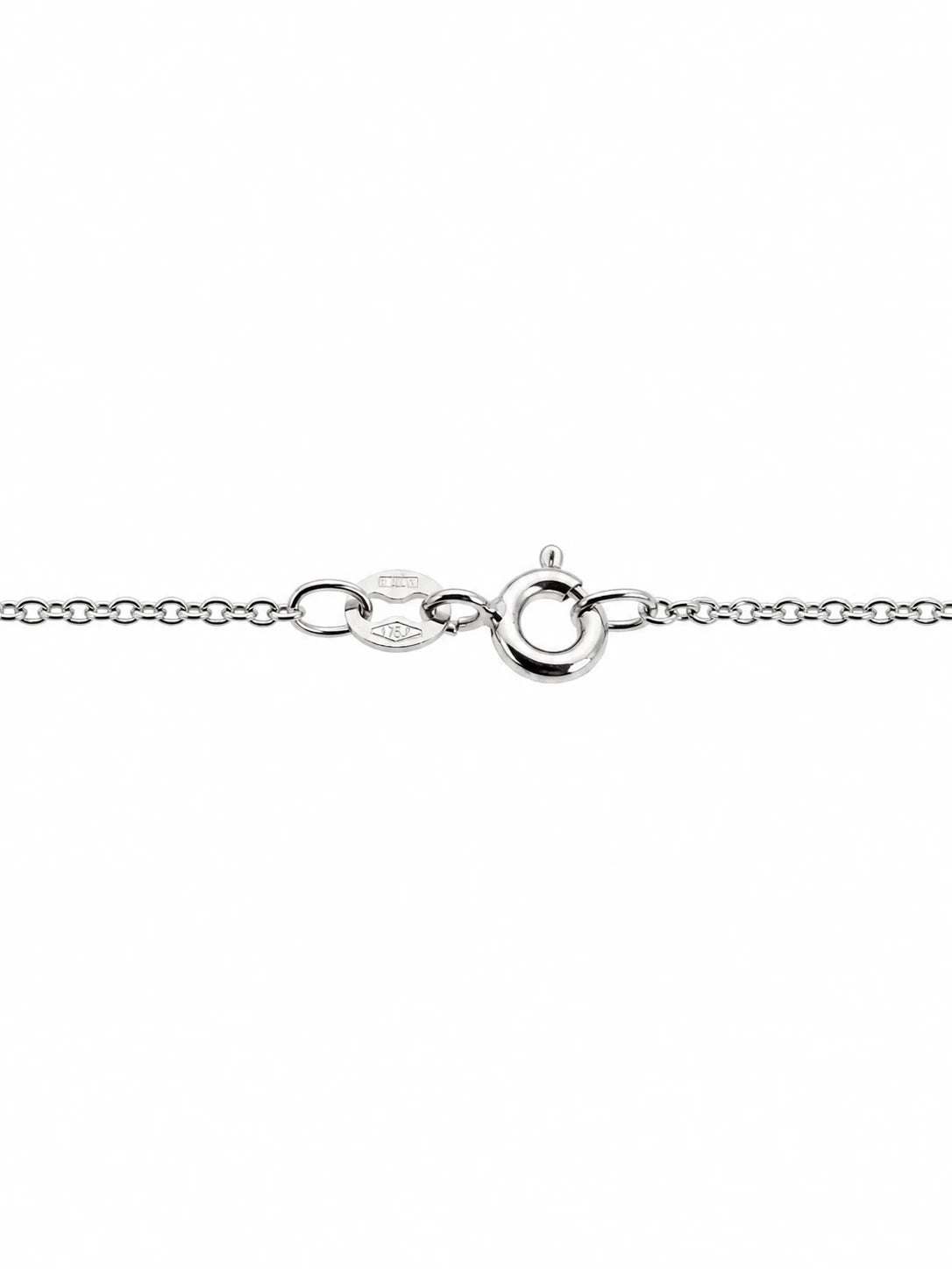 Collier Or blanc et Tanzanite