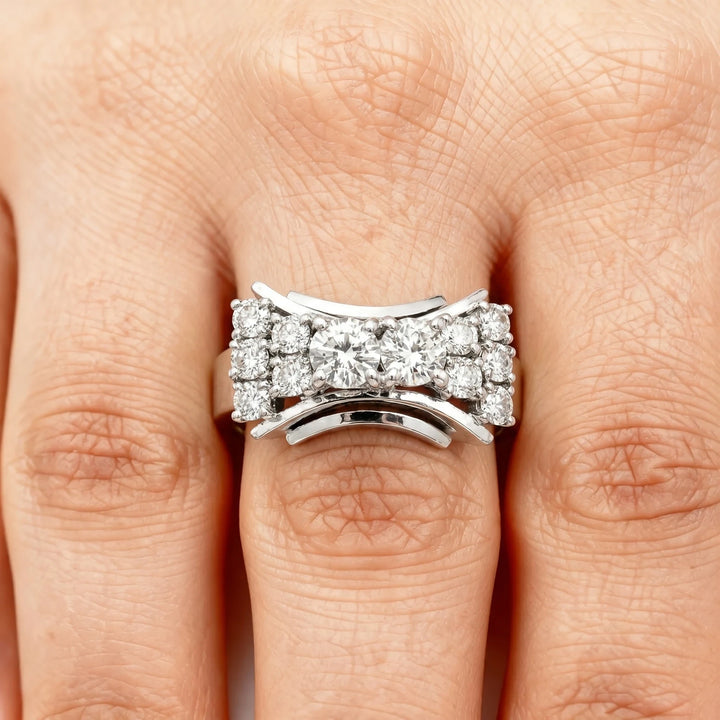 Bague Platine et Diamant