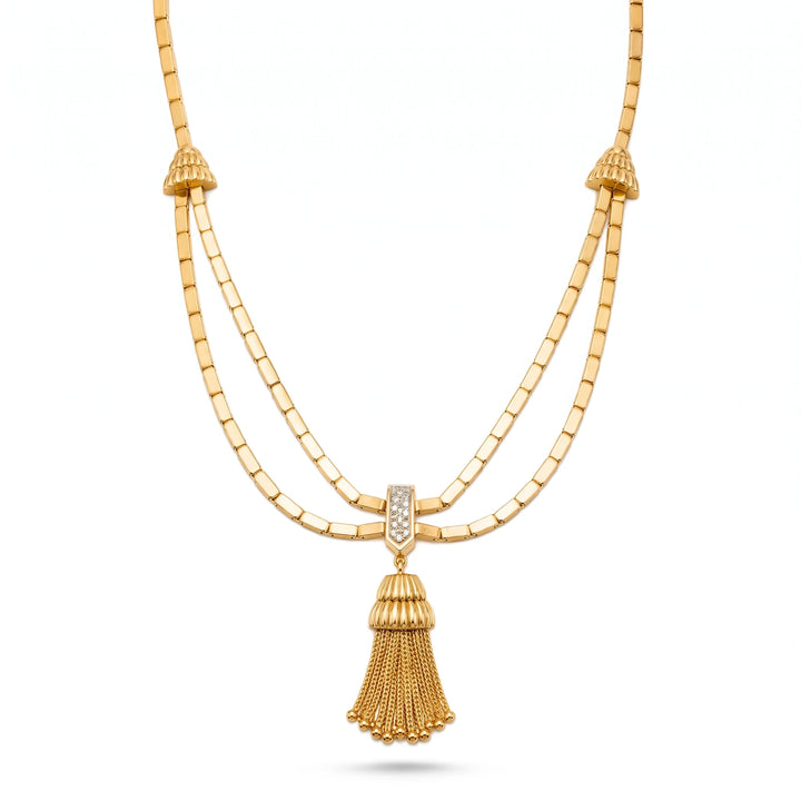 Collier or et Diamant