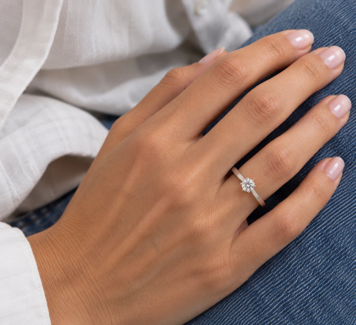 Bague or et Diamant