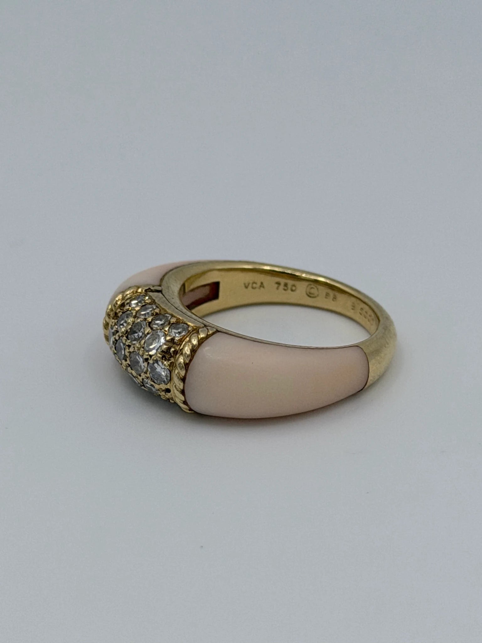 Van Cleef & Arpels Bague Phillipine or et Corail