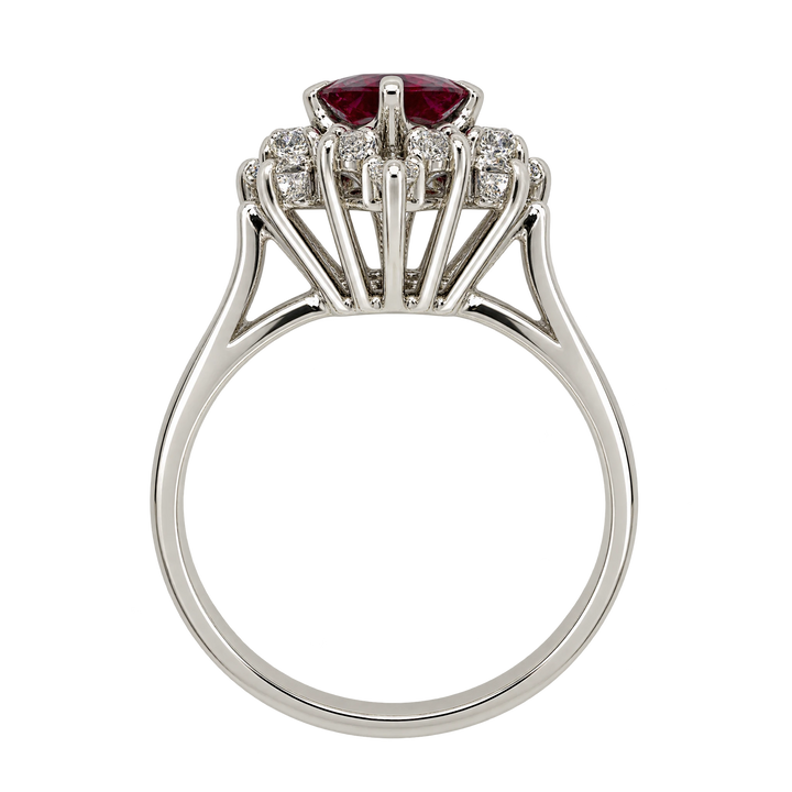 Bague or et Rubis