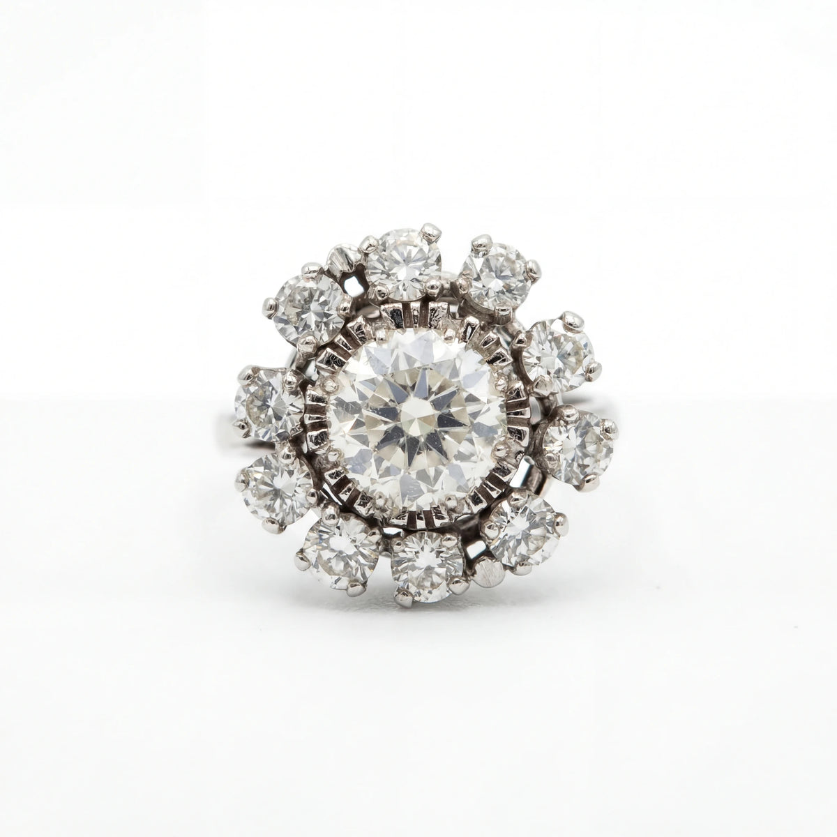 Bague platine et Diamant