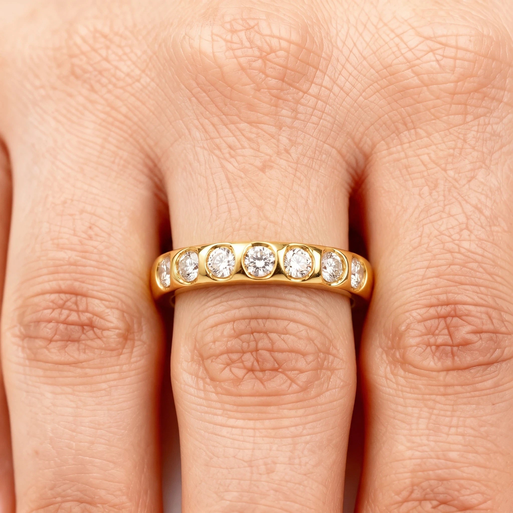 Bague or et Diamant