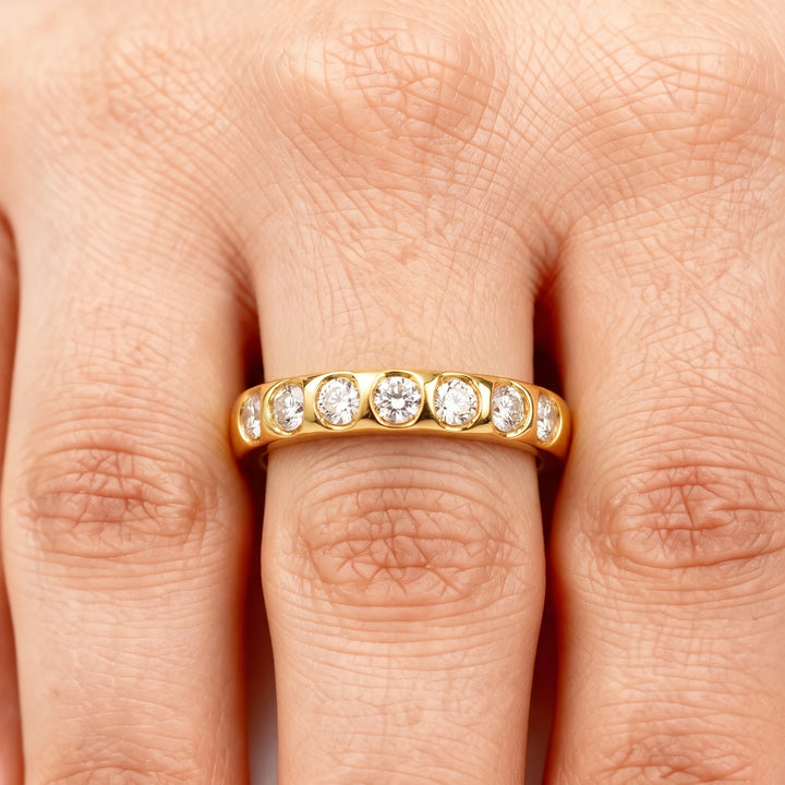 Bague or et Diamant