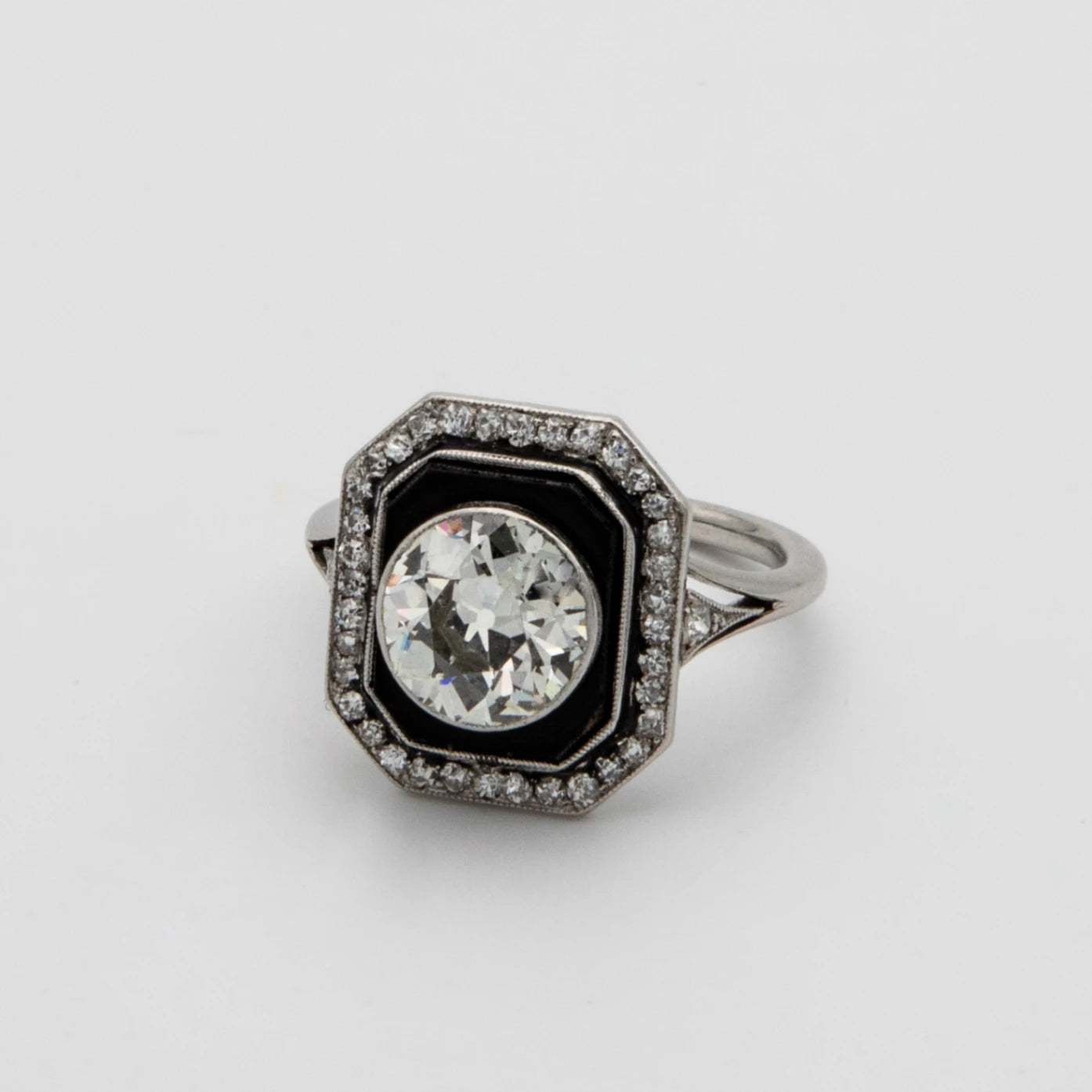 Bague Platine et Diamant