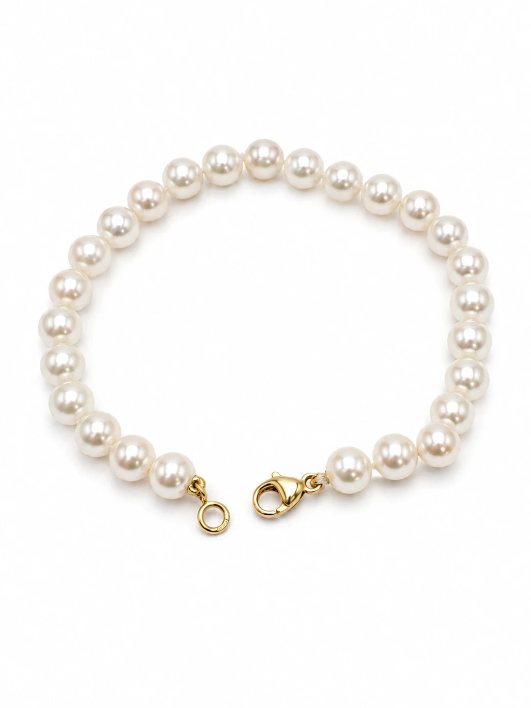 Bracelet or et Perle