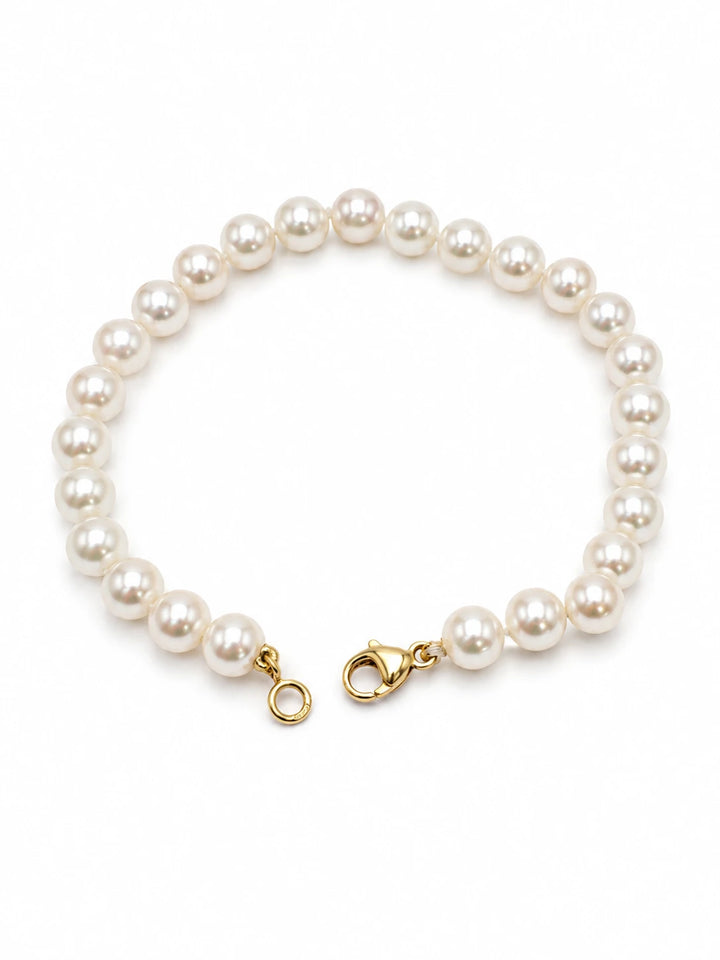 Bracelet or et Perle