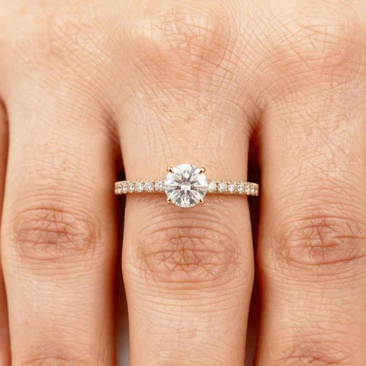 Bague or et Diamant