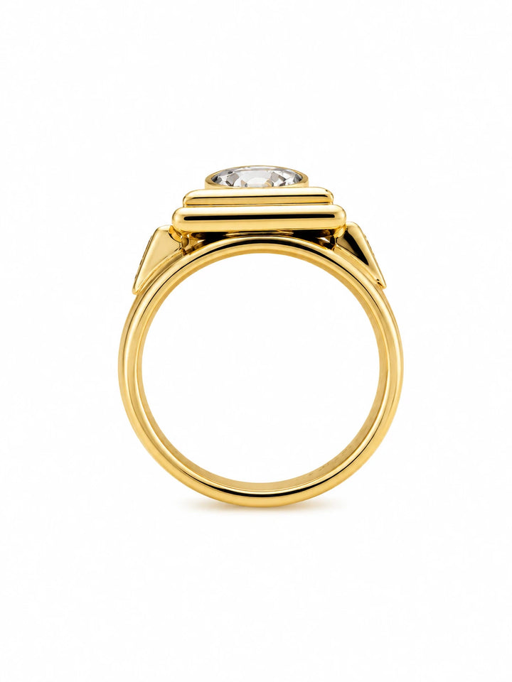 Bague or et Diamant