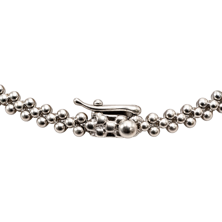 Collier or Diamants et rubis