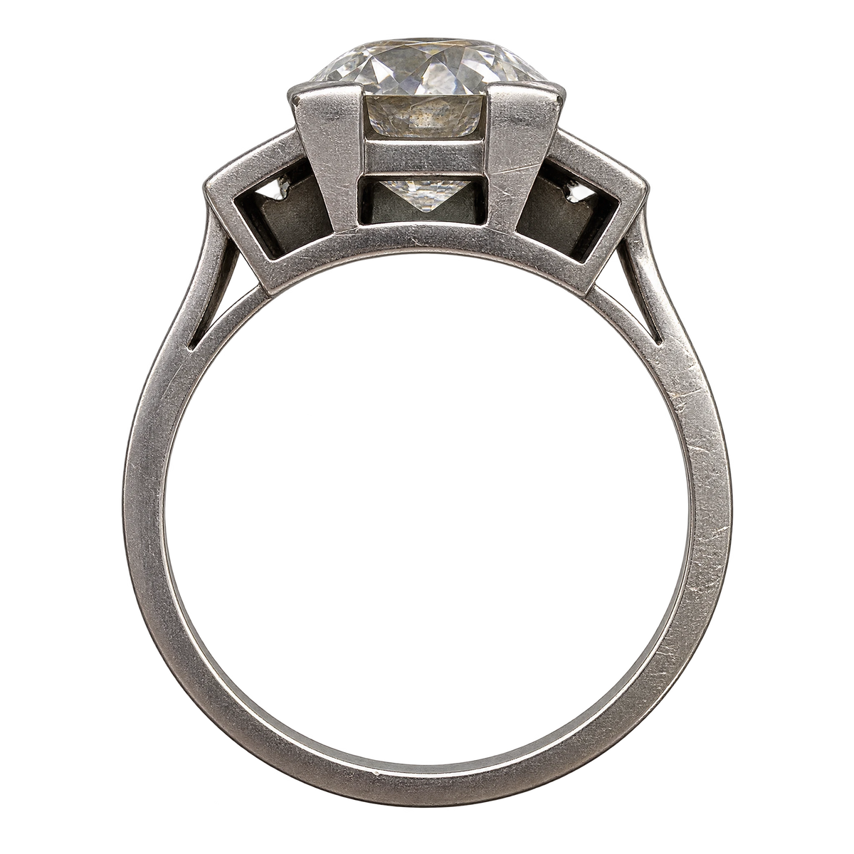 Bague platine et Diamant
