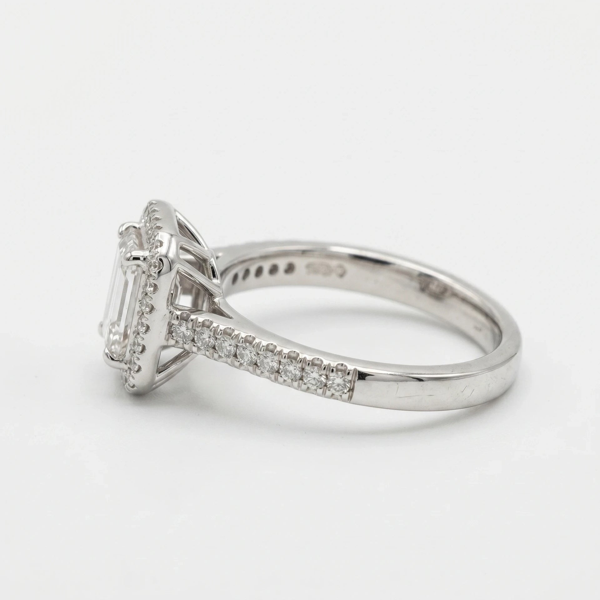 Bague Or blanc et Diamants
